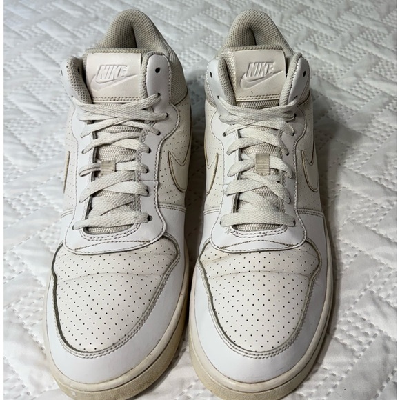 Nike Court Borough Men White High Top Trendy Stylish Sneakers Size 8.5 Women 10 - Picture 7 of 8